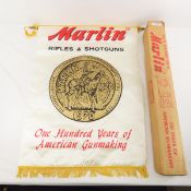 1970 Marlin 100 Years Sales Builder Banner in Box