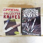2 Official Price Guide to collectors knives