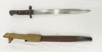P1903 Enfield Bayonet with Scabbard & Frog