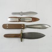 4 Throwing Knives