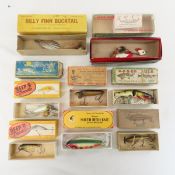 Vintage Fishing Lures & Boxes- Heddon, South Bend