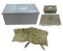 Military, trunk, boxes & sea bags