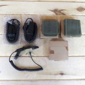USGI Radio Handsets & Carrying Cases