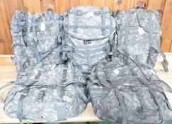 5 UCP Large Rucksacks complete