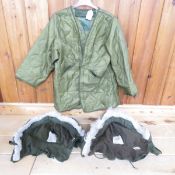 2 Winter Hoods & 1 liner