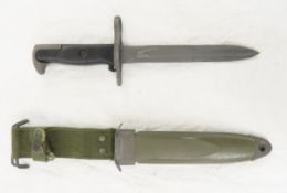Unmarked M1 Bayonet & USMA81 PWH Scabbard