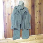 WW2 13 star button HBT Fatigues