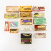 Vintage Heddon, South Bend & Other Lures in Boxes