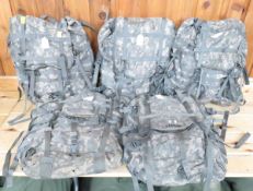 5 UCP Large Rucksacks complete