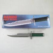 Rambo First Blood Sawback Knife in box