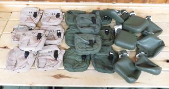 2 quart canteens & covers