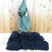 18 Black Polartek Fleece Bibs