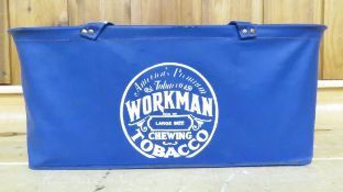 Vintage Workman Chewing Tobacco Vinyl Tote