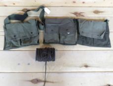 3 US Claymore Mine Bags & Claymore spool wire