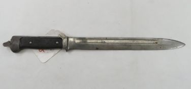 Denmark M1889 Krag Jorgensen Bayonet. No scabbard