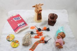 Collectibles Hopalong Cassidy Bank, Troll & More