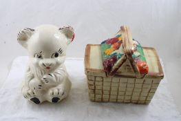 McCoy Picnic Basket Cookie Jar & More