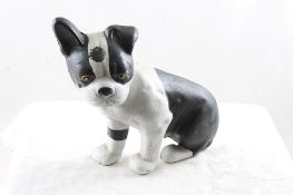 Cast Iron Boston Terrier Door Stop
