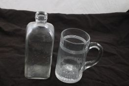 1888 Rochester Germicide Embalming Fluid Bottle