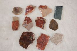 1.15 Pounds Sliced Agates