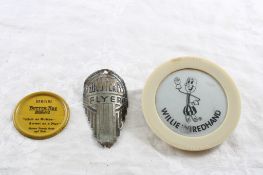 Western Flyer Bike Badge, Willie Wired Hand Light