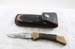 Case XX P158 LSSP Folding Knife with Sheath