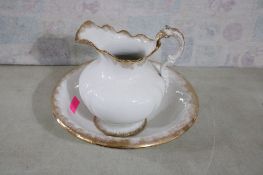 Majestic Porcelain Wash Basin & Pitcher