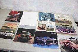 10 Auto Sales Brochures Ford, Dodge, Lincoln, More