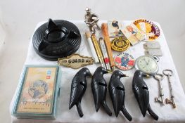 Miscellaneous Smalls Pocket Watch, Pinbacks, Plus