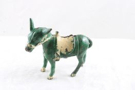 1920's A C Williams Cast Iron Donkey Bank