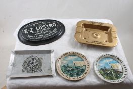 Advertising Ashtrays and Trays