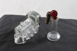 2 Figural Candy Containers Phone & Train