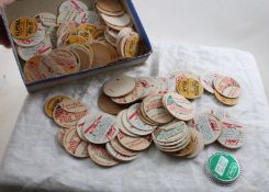 Collection of Milk Bottle Cardboard Caps