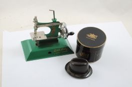 Little Dolly Sewing Machine, Stetson Fedora Sample