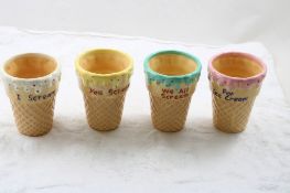 4 I Scream For lce Cream Sundae Cups 4