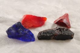4 Rough Stones Cobalt, Red/Orange, Other