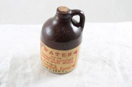 1944 World's Largest Hand Dug Well Water Jug