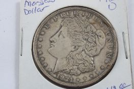 1921 Morgan Silver Dollar