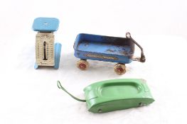 Wyandotte Racing Wagon, Radio Flyer, Postal Scale