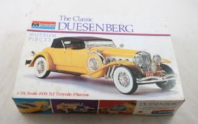 Monogram Duesenberg Torpedo Phaeton Model