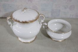 2 Homer Laughlin Porcelain Chamber Pots