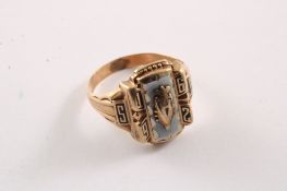 10k Gold Class Ring Size 12, 9.9 Grams