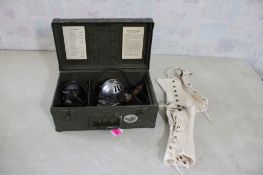 1951 U S Military Barber's Case & Contents