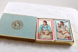 2 Decks Cards Great Northern RR Blackfeet Indians