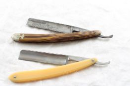 2 Straight Razors Allegany Instruments Corp.