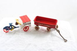 Radio Flyer Wagon & Bicycle Ice Cream Toy
