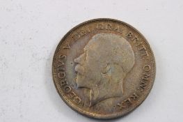 Great Britain 1920 1/2 Crown Silver Coin
