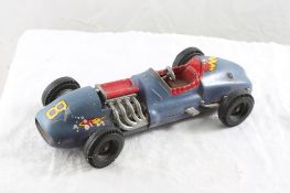 1950's Hubley Indy Racer Cast Metal Model Car