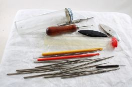 Alka Seltzer Glass Tube, Sewing & Crochet Items