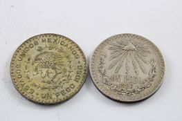1933 & 1958 Mexican Silver Pesos